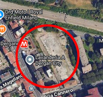 Progetto commerciale e residenziale, Via Cannero Milano